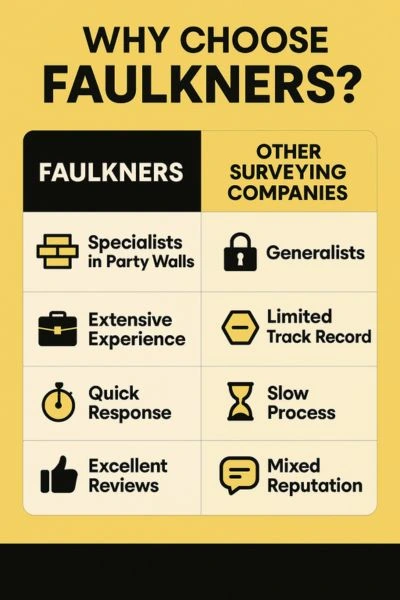 Can I Alter The Party Wall Surveyor? - A Crucial Guide From Faulkner Surveyors 4 Party Wall Mediation {bane} Faulkner Surveyors Hoddesdon Best Surveyor Near me Hoddesdon
