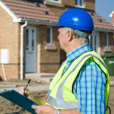 What is the minimum distance between 2 houses? 3 image of surveyor at Faulkner Party wall surveyors Hoddesdon : Minimum Distance between two houses Hoddesdon
